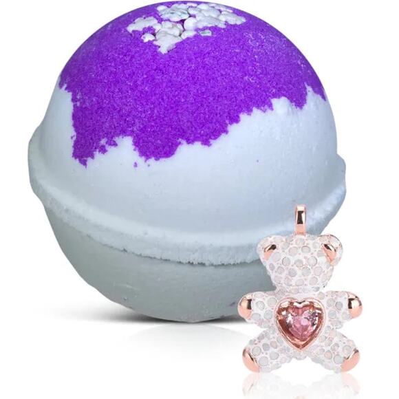 Jewelry Bath Bomb with CUTE BEAR Necklace Inside - Picture 2 of 8